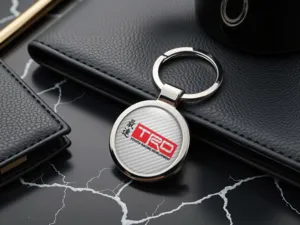 Toyota TRD Car Keyring Auto Durable Alloy Build